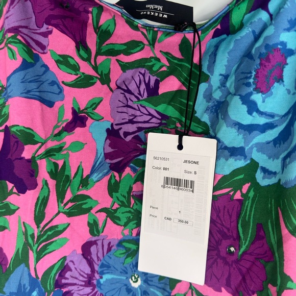 Weekend Max Mara Jesone Floral Crepe de Chine Dress - Picture 5 of 7